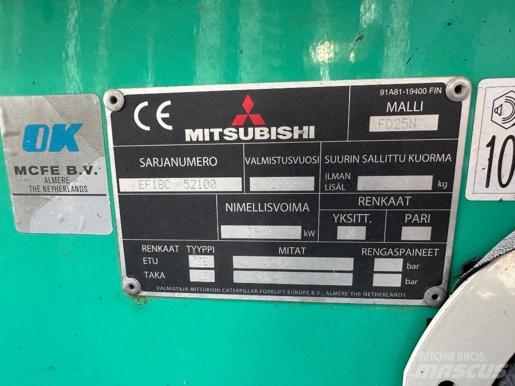 Mitsubishi FD25N Πετρελαιοκίνητα Κλαρκ