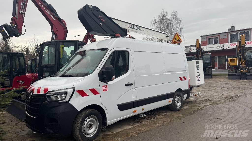 Klubb K38P Εναέριες πλατφόρμες τοποθετημένες σε φορτηγό