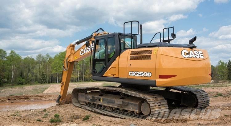 CASE CX 250 D Εκσκαφείς με ερπύστριες