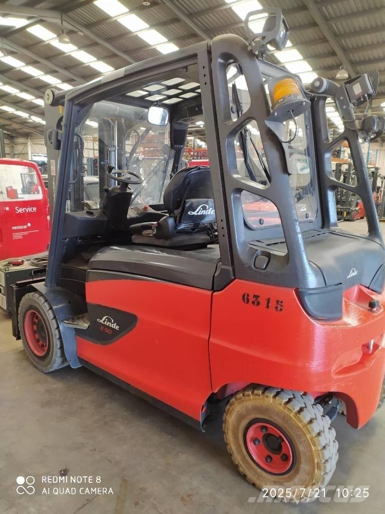 Linde E50/600 L Ηλεκτρικά περονοφόρα ανυψωτικά κλαρκ