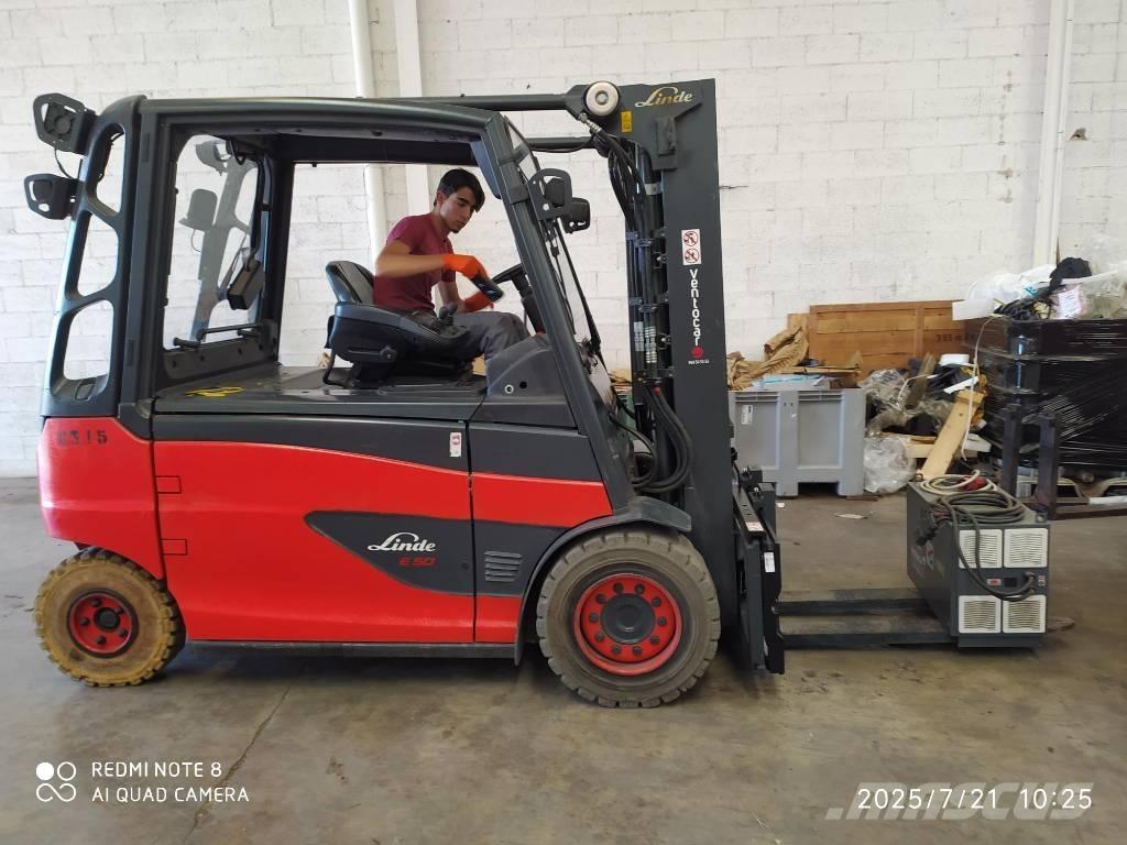 Linde E50/600 L Ηλεκτρικά περονοφόρα ανυψωτικά κλαρκ