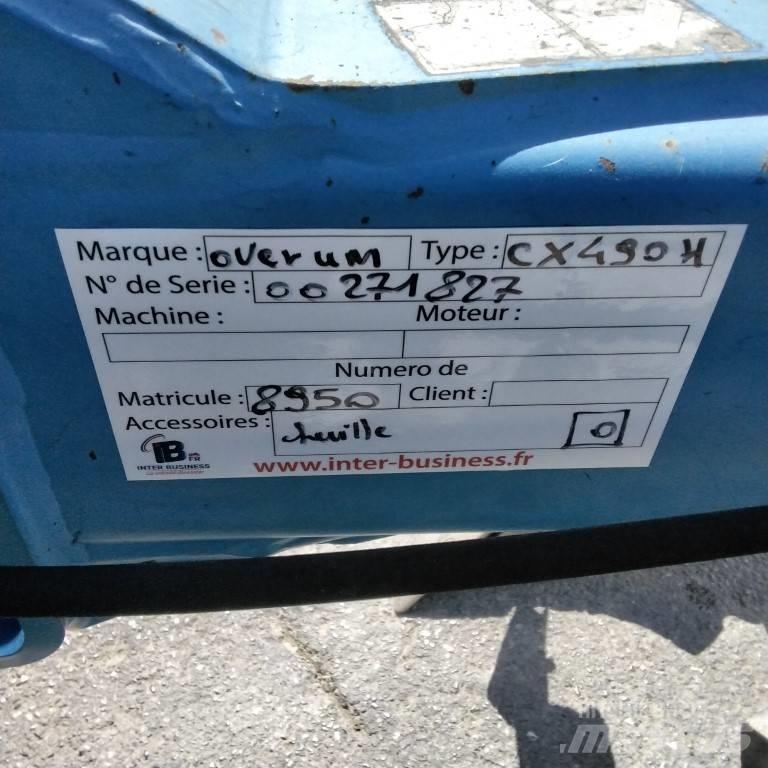 Överum CX490 H Αναστρεφόμενα άροτρα
