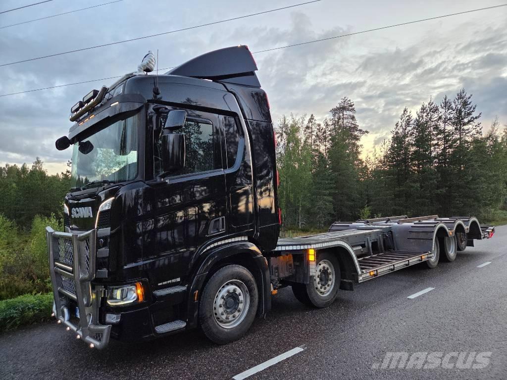Scania R 450 Φορτηγά μεταφοράς δασικών μηχανημάτων