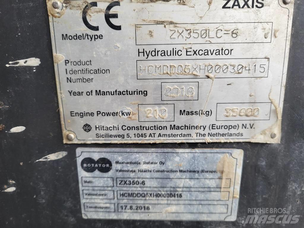 Hitachi ZX 350 LC-6 Εκσκαφείς με ερπύστριες