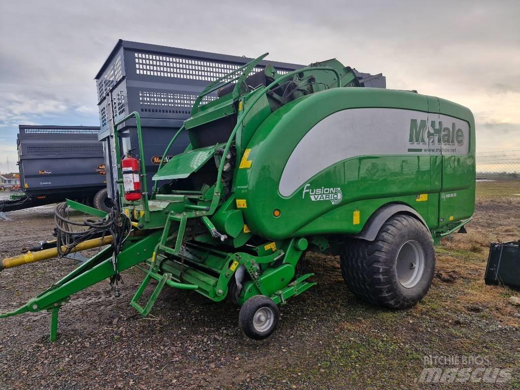 McHale Fusion Vario Πρέσες κυλινδρικών δεμάτων