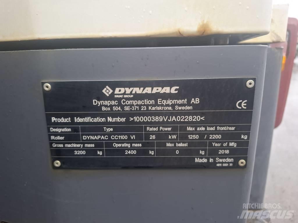 Dynapac CC 1100 Οδοστρωτήρες διπλού κυλίνδρου