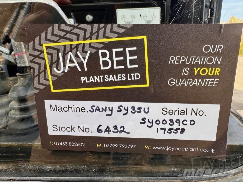 Sany SY 35 U Εκσκαφάκι (διαβολάκι) < 7t
