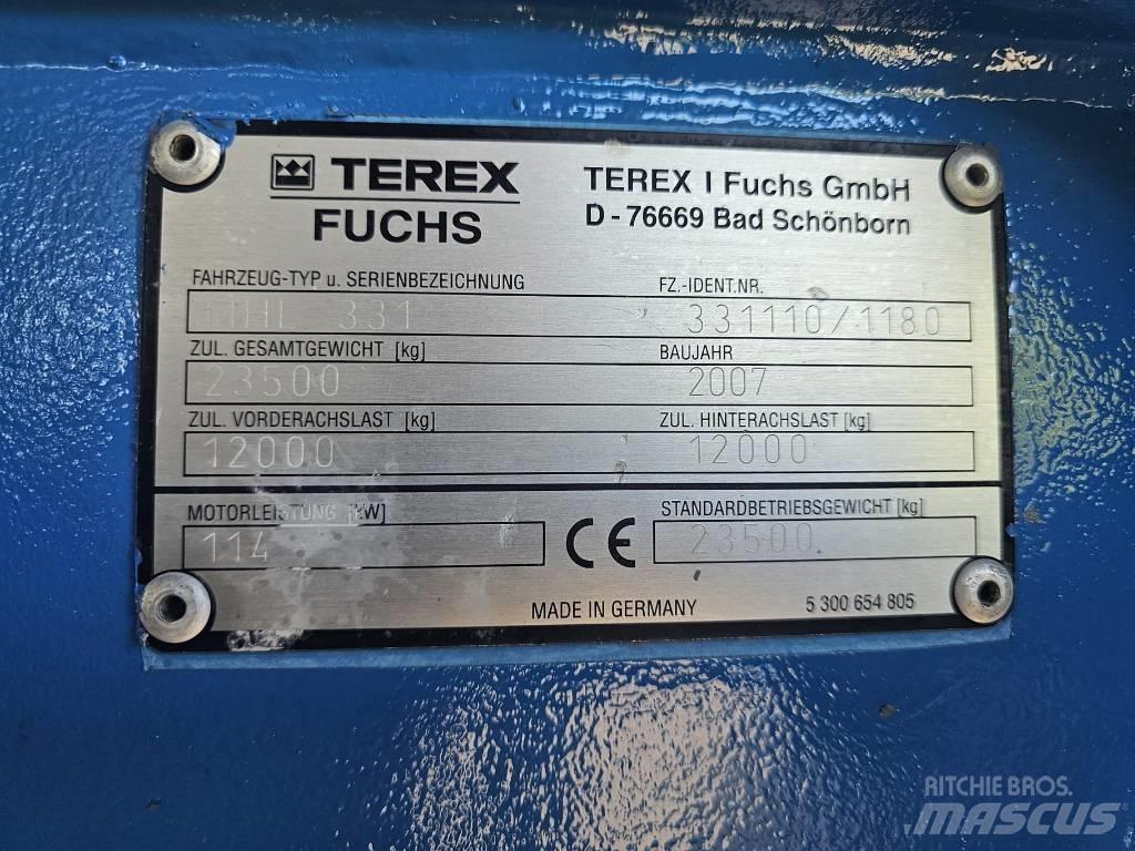 Fuchs MHL 331 Εκσκαφείς κατεδαφίσεων
