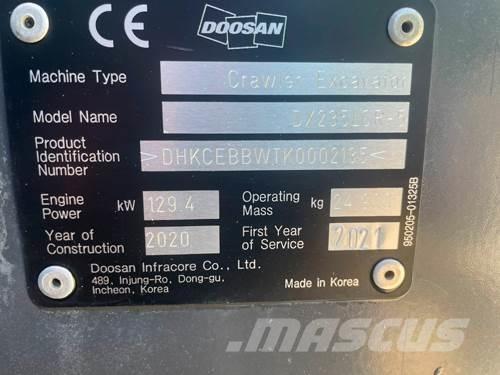Doosan DX235LCR-5 Εκσκαφείς με ερπύστριες