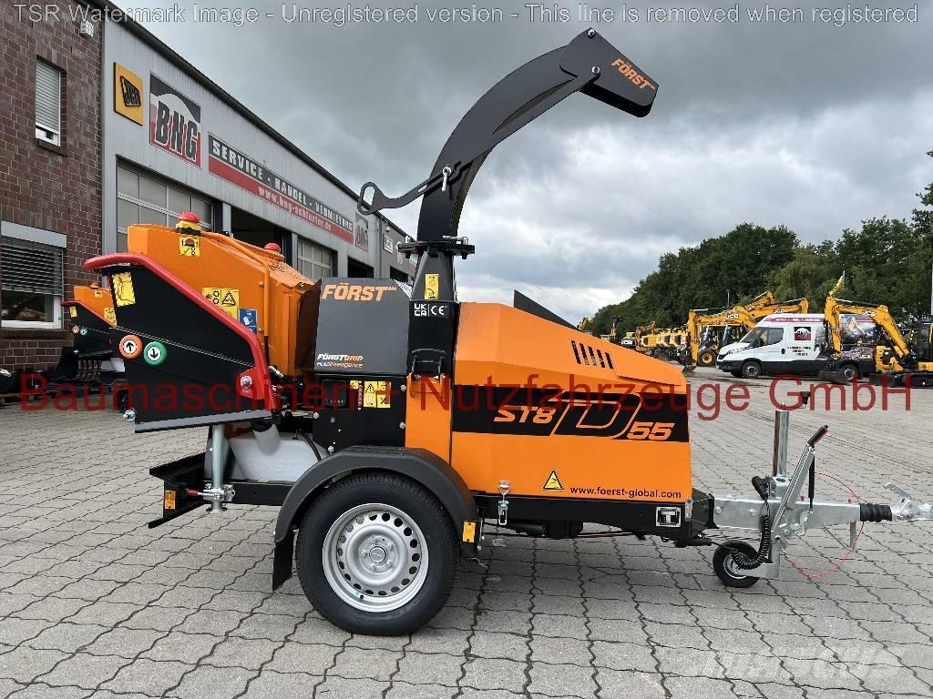  Först ST8D55 -Demo- Τεμαχιστές ξύλου