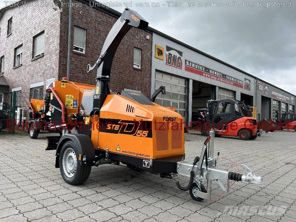  Först ST8D55 -Demo- Τεμαχιστές ξύλου