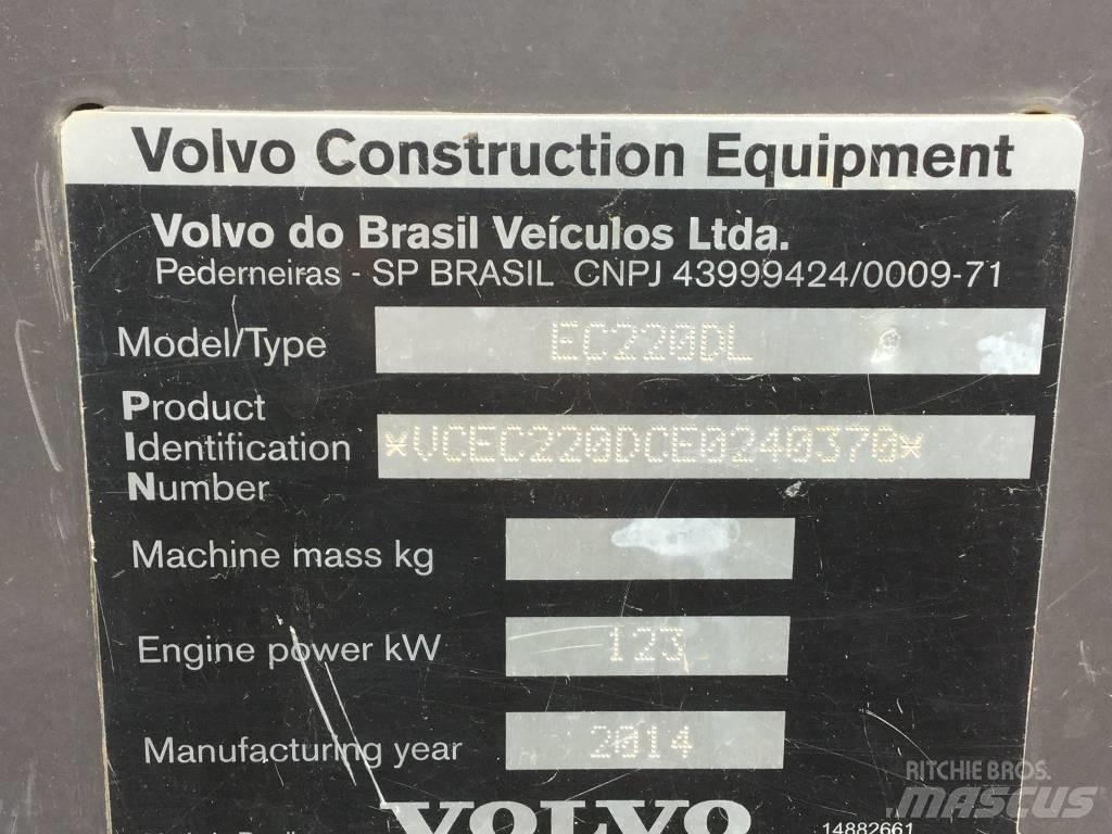 Volvo EC220DL Εκσκαφείς με ερπύστριες