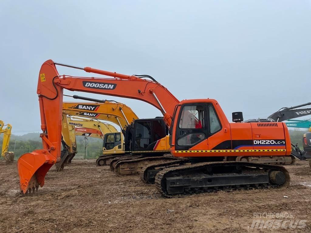 Doosan DH 220 Εκσκαφείς με ερπύστριες