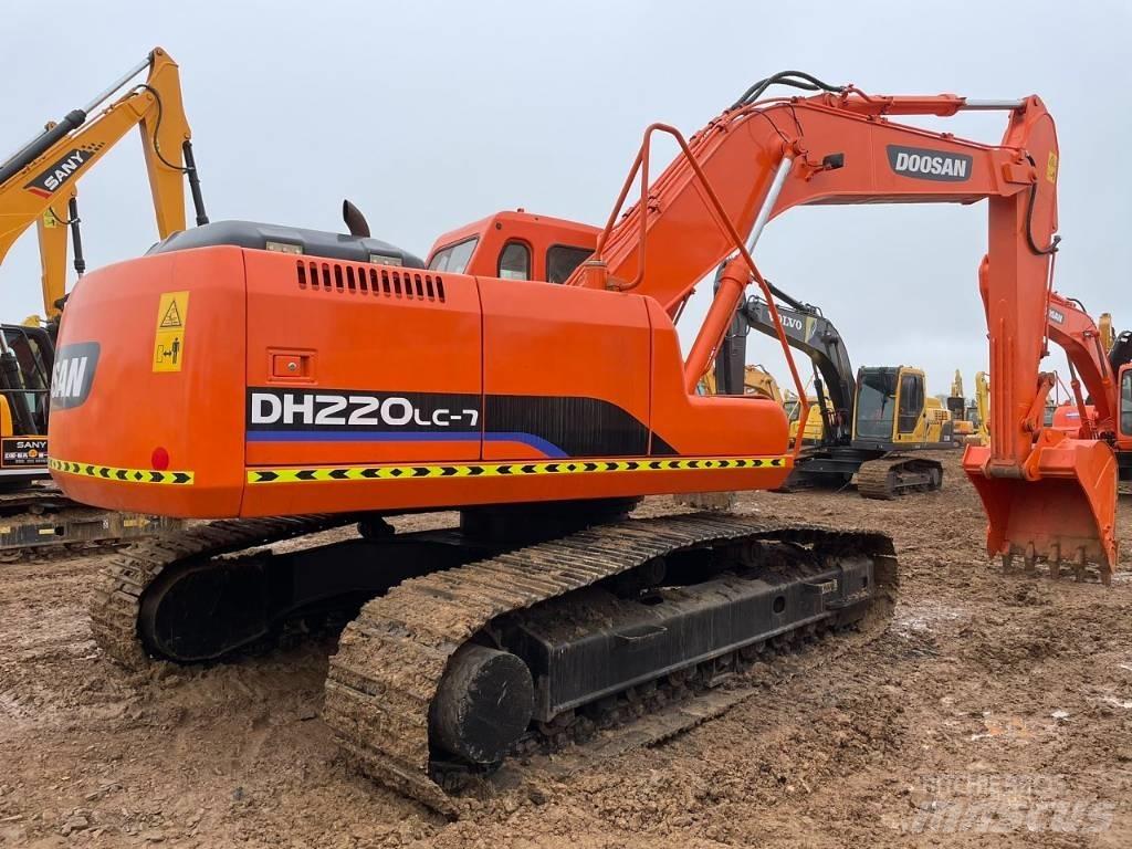 Doosan DH 220 Εκσκαφείς με ερπύστριες