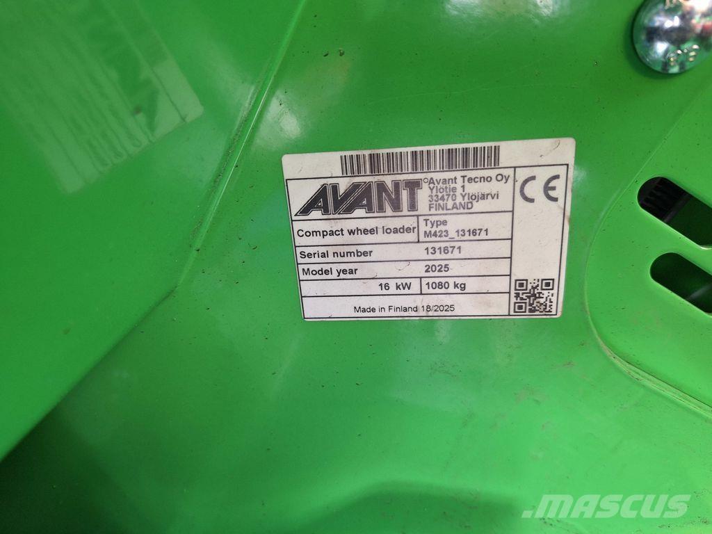 Avant 423 TDL Ειδικοί εκσκαφείς