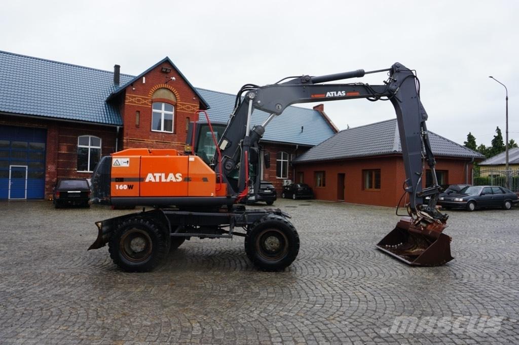 Atlas 160 W Εκσκαφείς με τροχούς - λάστιχα