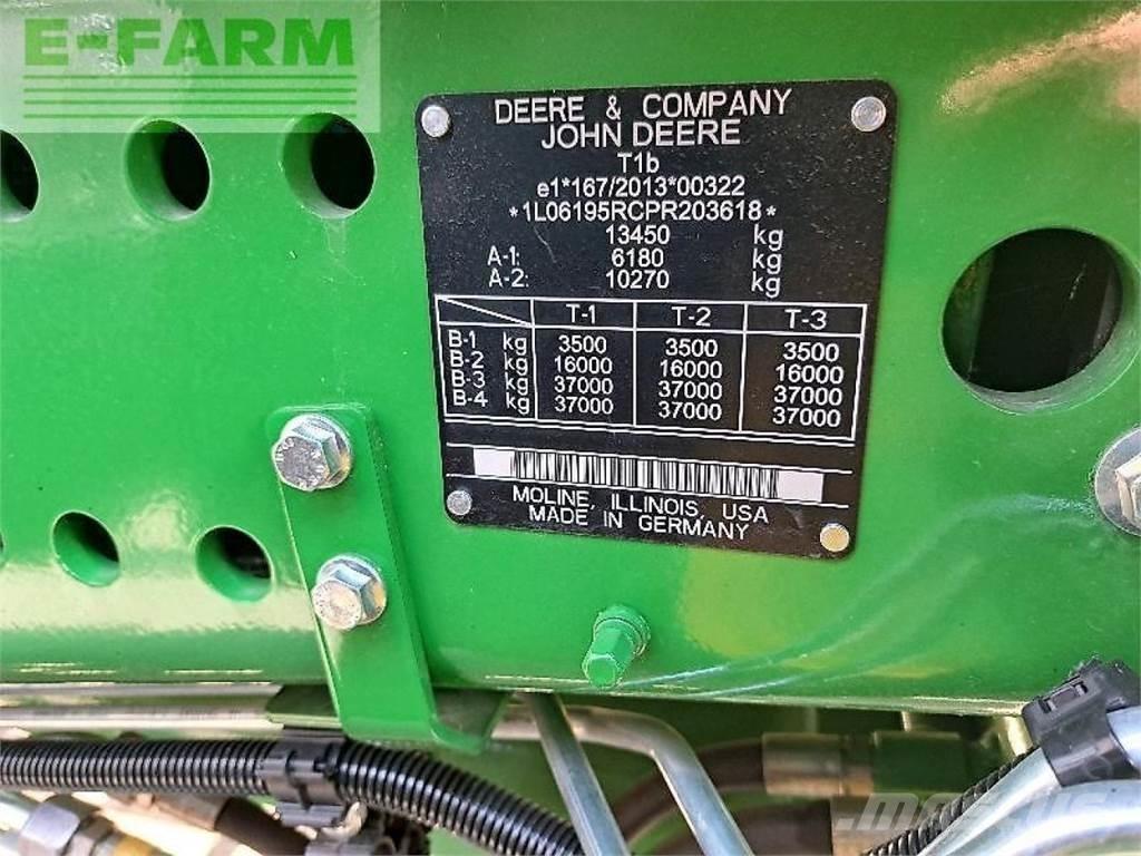 John Deere 6r195 Τρακτέρ