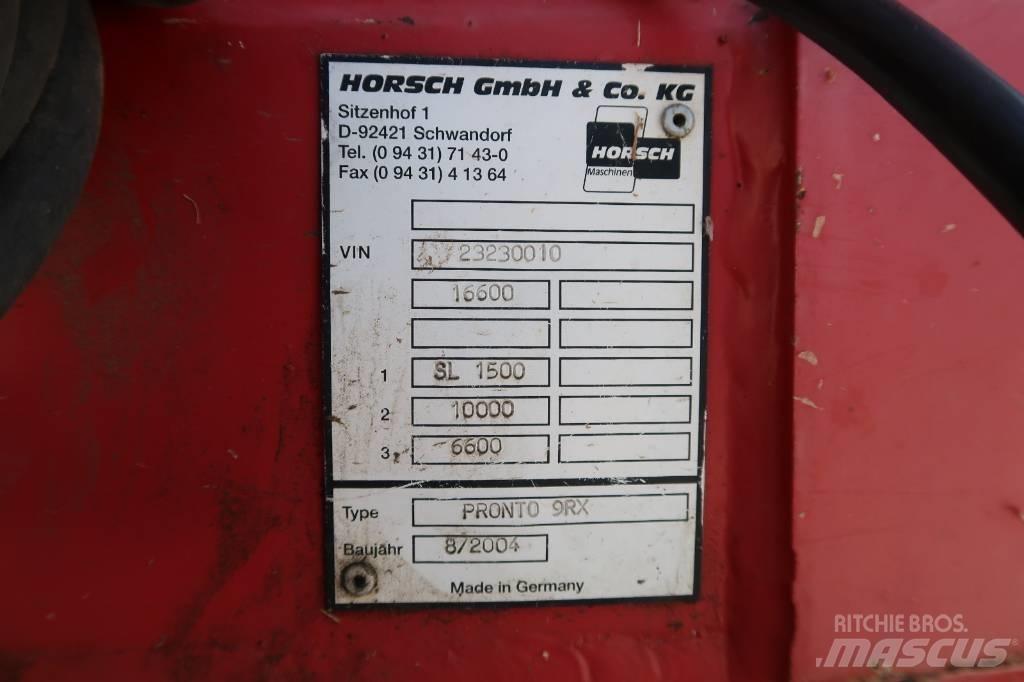 Horsch Pronto 9 RX Μηχανές σποράς ακριβείας