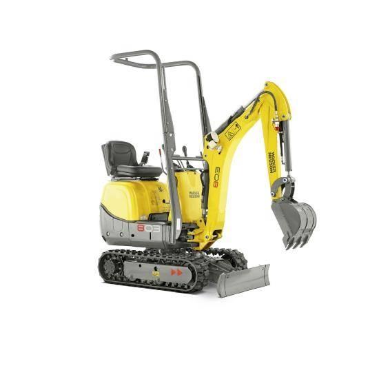 Wacker Neuson 803 Εκσκαφάκι (διαβολάκι) < 7t