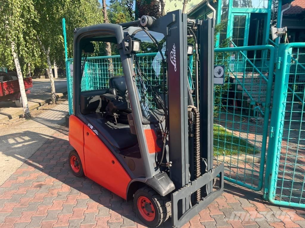Linde H18T-01 V-3163 Περονοφόρα ανυψωτικά κλαρκ με φυσικό αέριο LPG