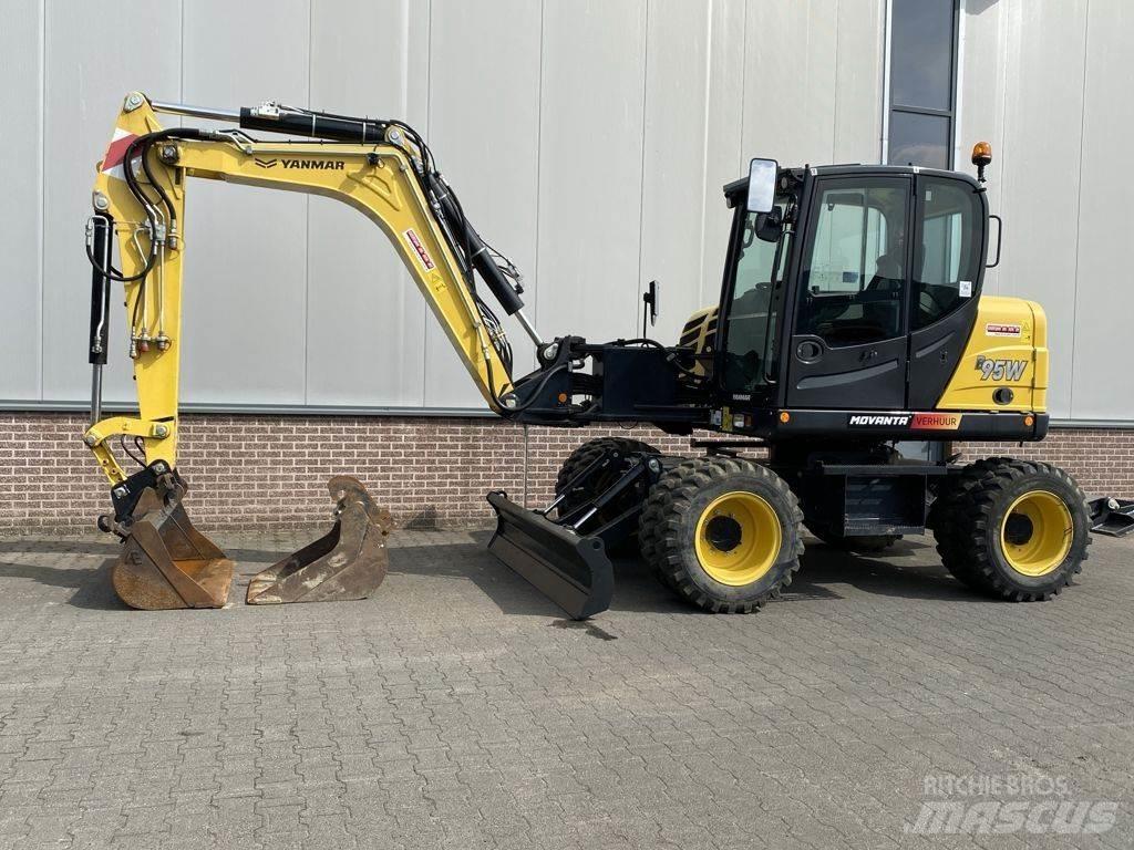 Yanmar B95W Εκσκαφείς με τροχούς - λάστιχα