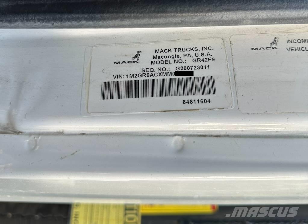 Mack GR 42 F9 Φορτηγά Ανατροπή