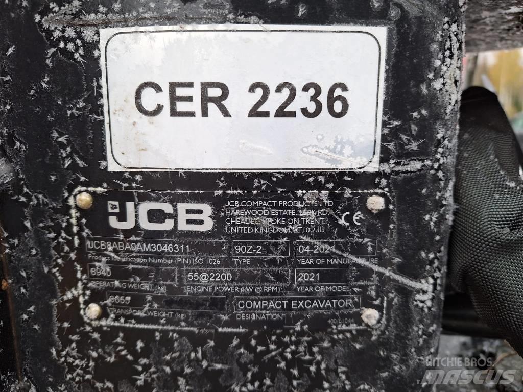 JCB 90 Z-2 Μίνι εκσκαφείς 7t - 12t