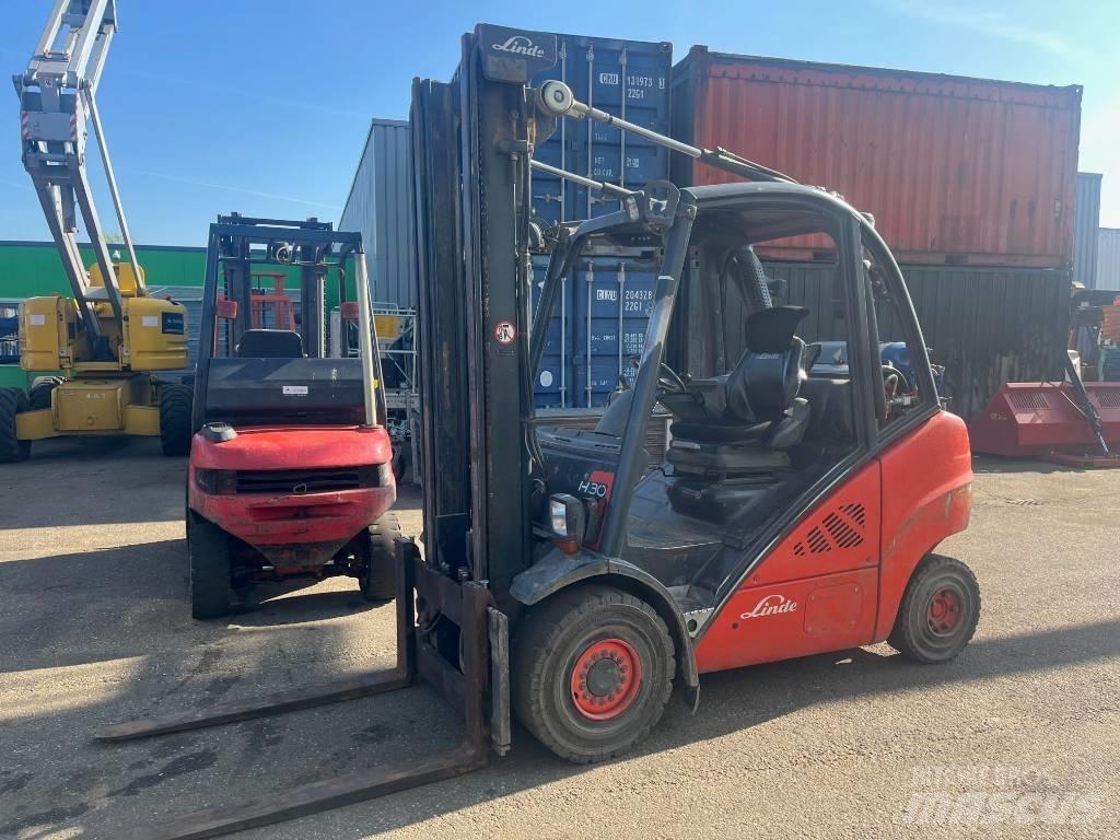 Linde H30T-03 Περονοφόρα ανυψωτικά κλαρκ με φυσικό αέριο LPG