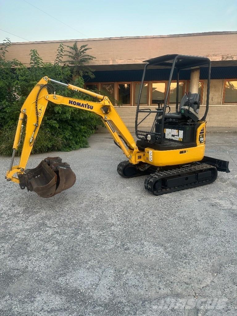 Komatsu PC16R-HS Εκσκαφείς με ερπύστριες