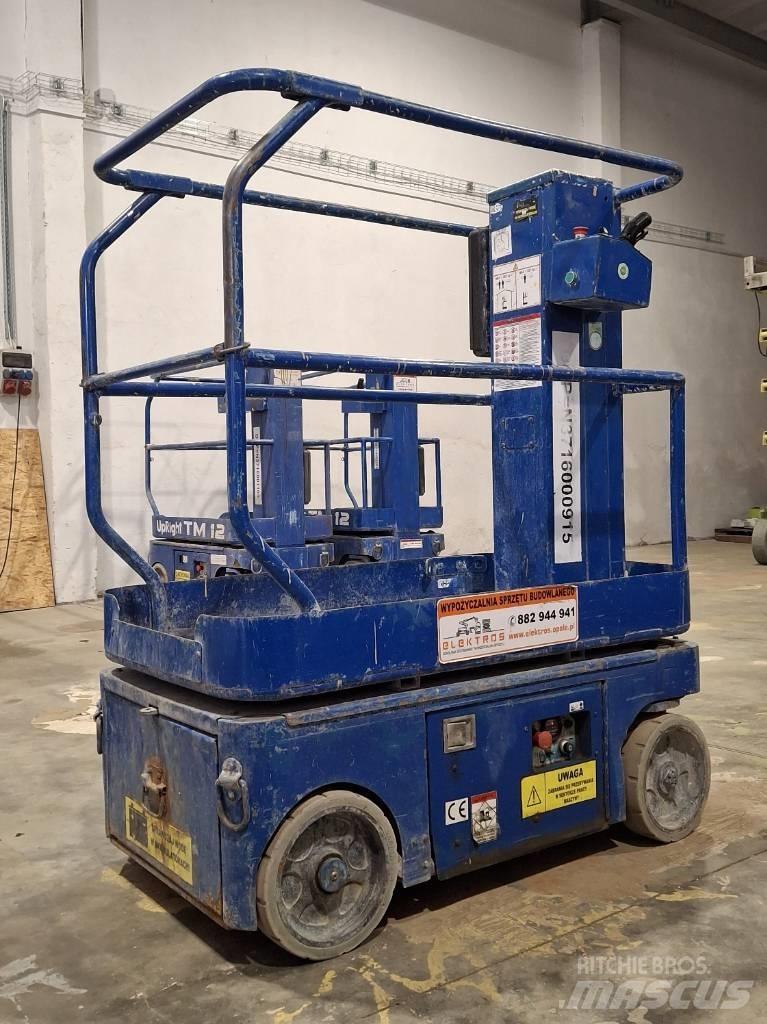 UpRight TM12 Ανυψωτήρες με κατακόρυφους πυλώνες
