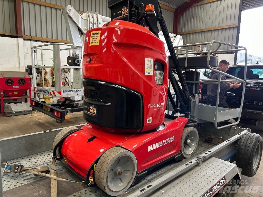 Manitou 100 VJR Ανυψωτήρες με κατακόρυφους πυλώνες