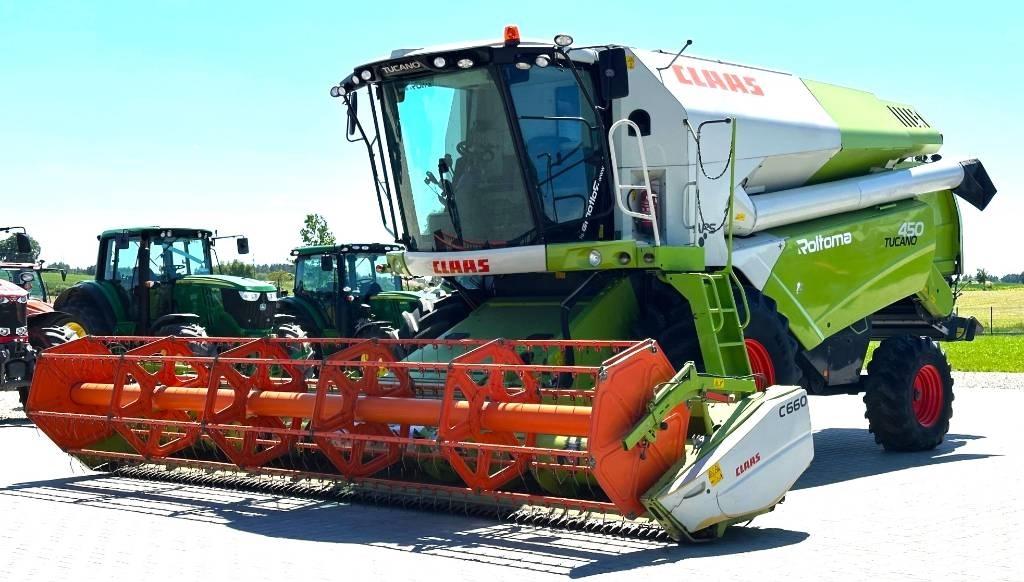 CLAAS Tucano 450 Θεριζοαλωνιστικές μηχανές