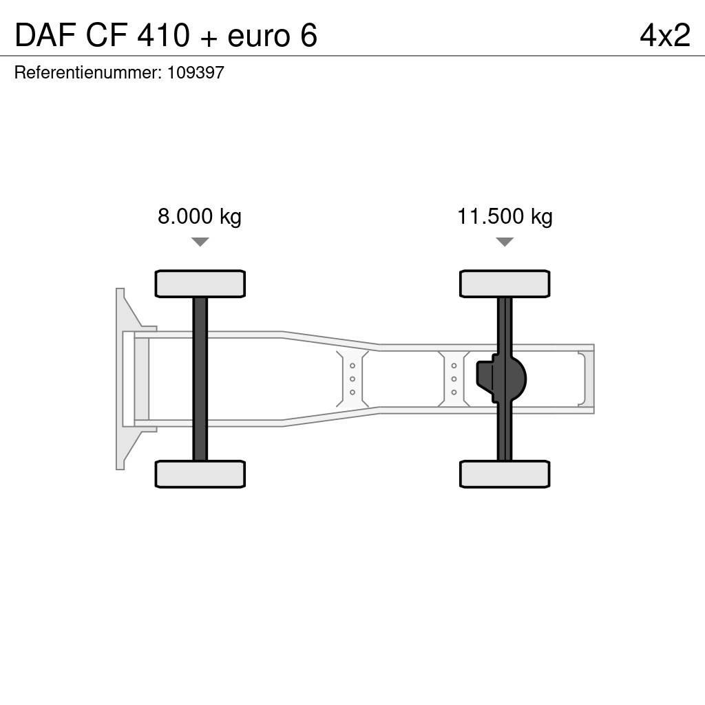 DAF CF 410 + euro 6 Τράκτορες