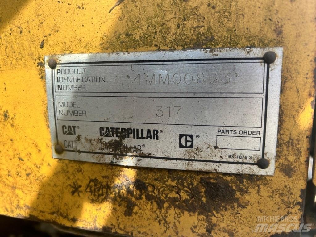 CAT 317 Εκσκαφείς με ερπύστριες