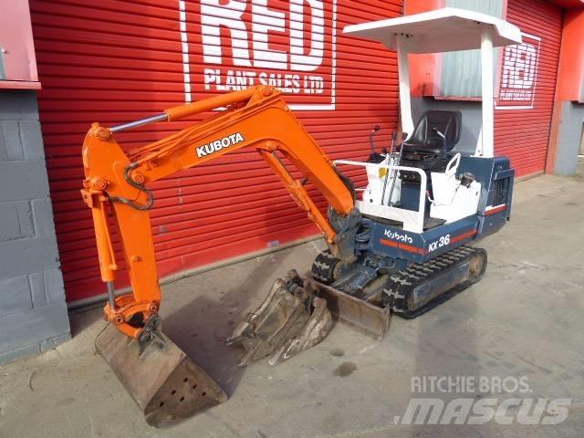 Kubota KX 36 Εκσκαφάκι (διαβολάκι) < 7t