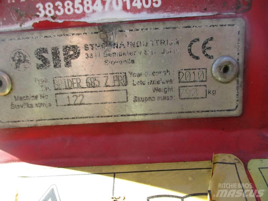 SIP Spider 685/6 Τσουγκράνες και χορτοξηραντικές μηχανές