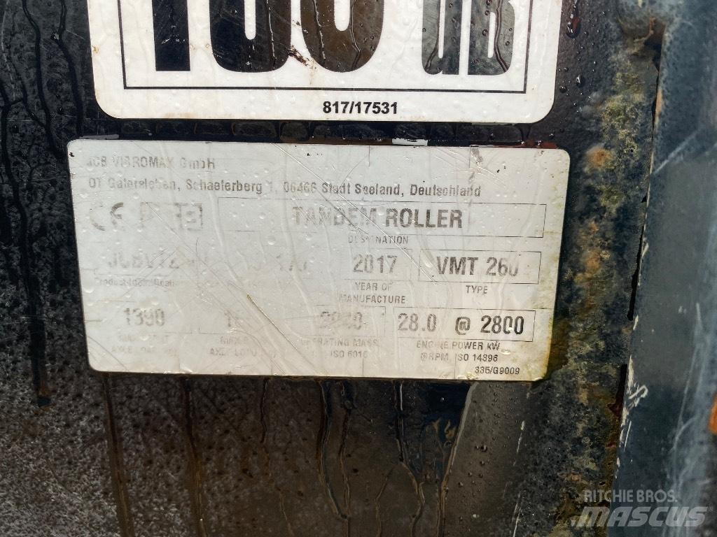JCB VMT 260-120 Οδοστρωτήρες διπλού κυλίνδρου