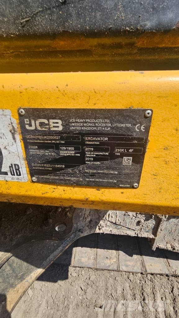 JCB 210 Εκσκαφείς με ερπύστριες