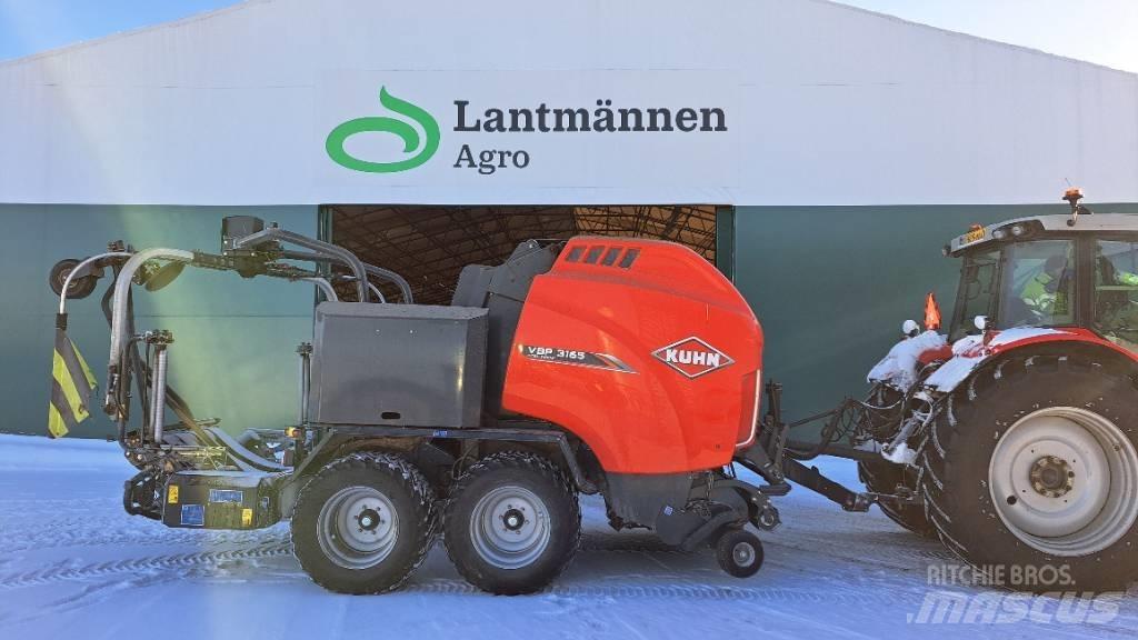Kuhn VBP 3165 OC 23 Πρέσες κυλινδρικών δεμάτων