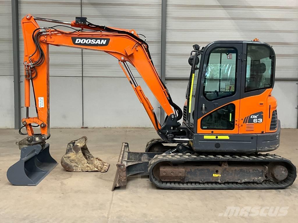 Doosan DX 63-3 Εκσκαφάκι (διαβολάκι) < 7t