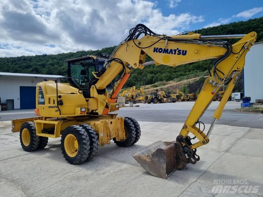 Komatsu PW 118 MR-8 Εκσκαφείς με τροχούς - λάστιχα