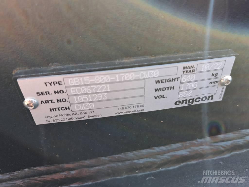 Engcon GB15, CW30 Κουβάδες