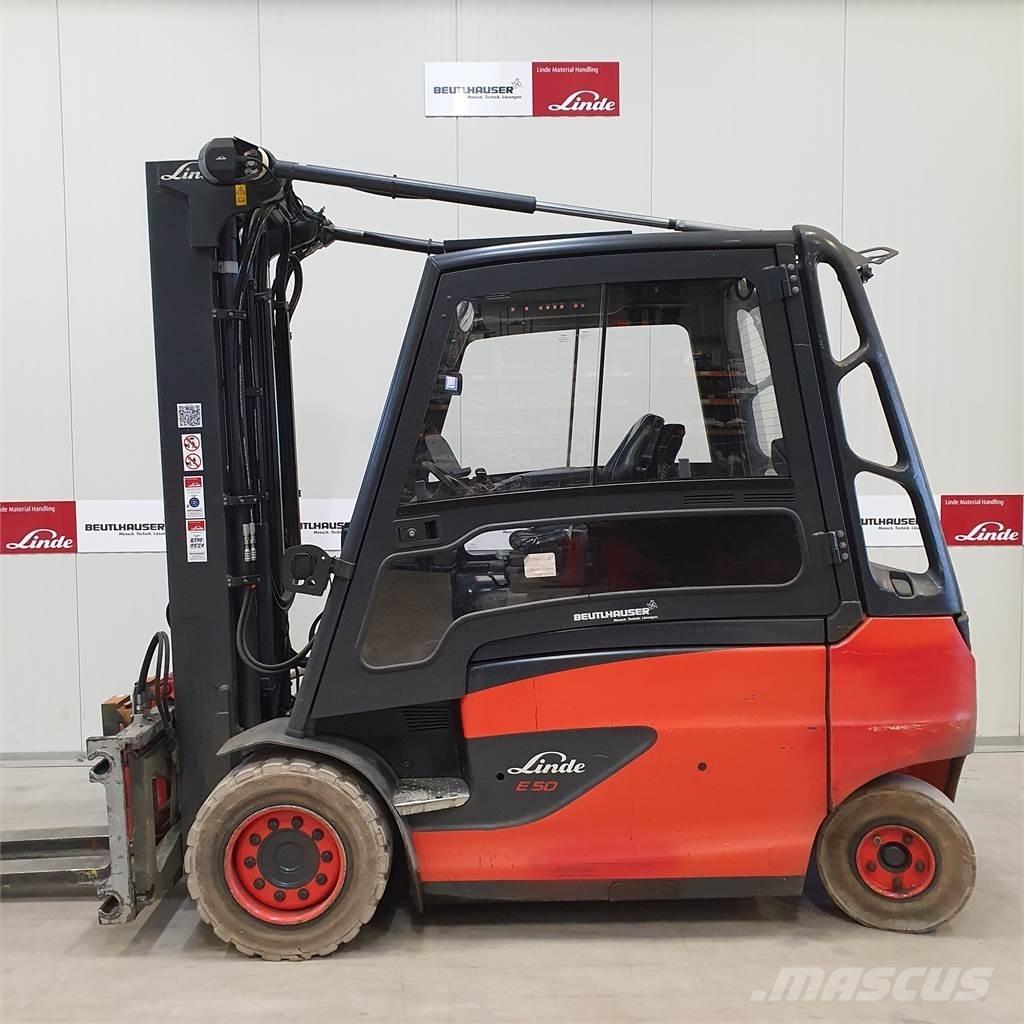 Linde E50/600HL Ηλεκτρικά περονοφόρα ανυψωτικά κλαρκ