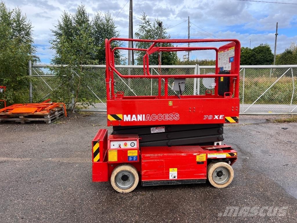 Manitou 78 XE Ανυψωτήρες ψαλιδωτής άρθρωσης