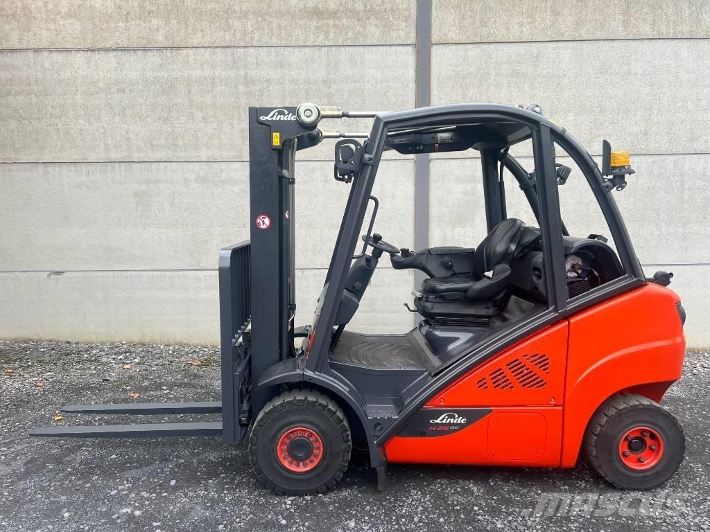 Linde H25T-02 EVO Περονοφόρα ανυψωτικά κλαρκ με φυσικό αέριο LPG