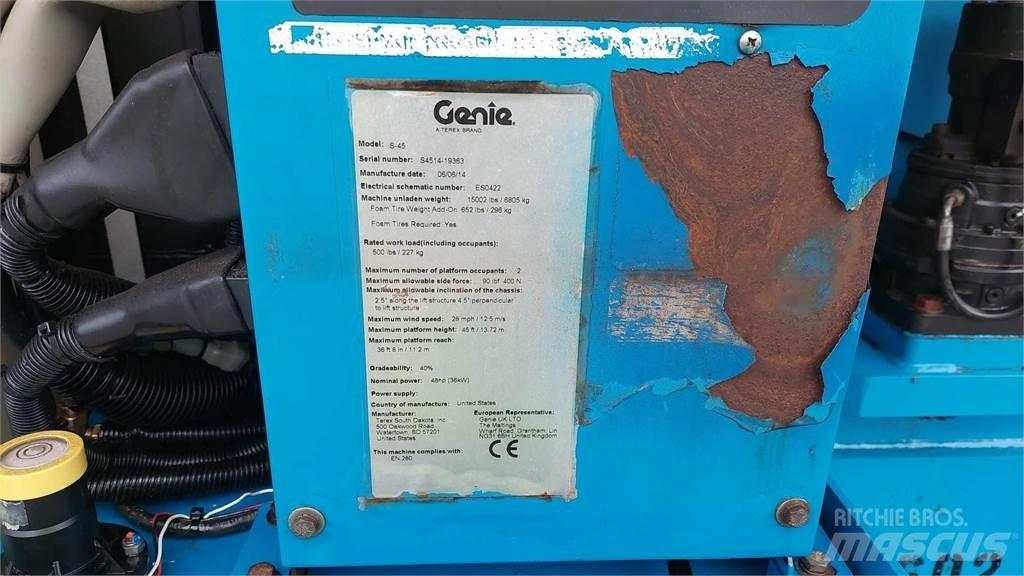 Genie S45 Ανυψωτήρες με τηλεσκοπικό βραχίονα