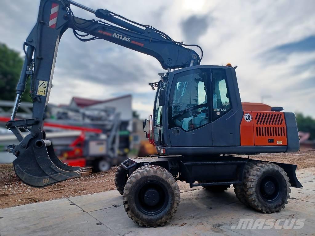 Atlas 150 W Εκσκαφείς με τροχούς - λάστιχα