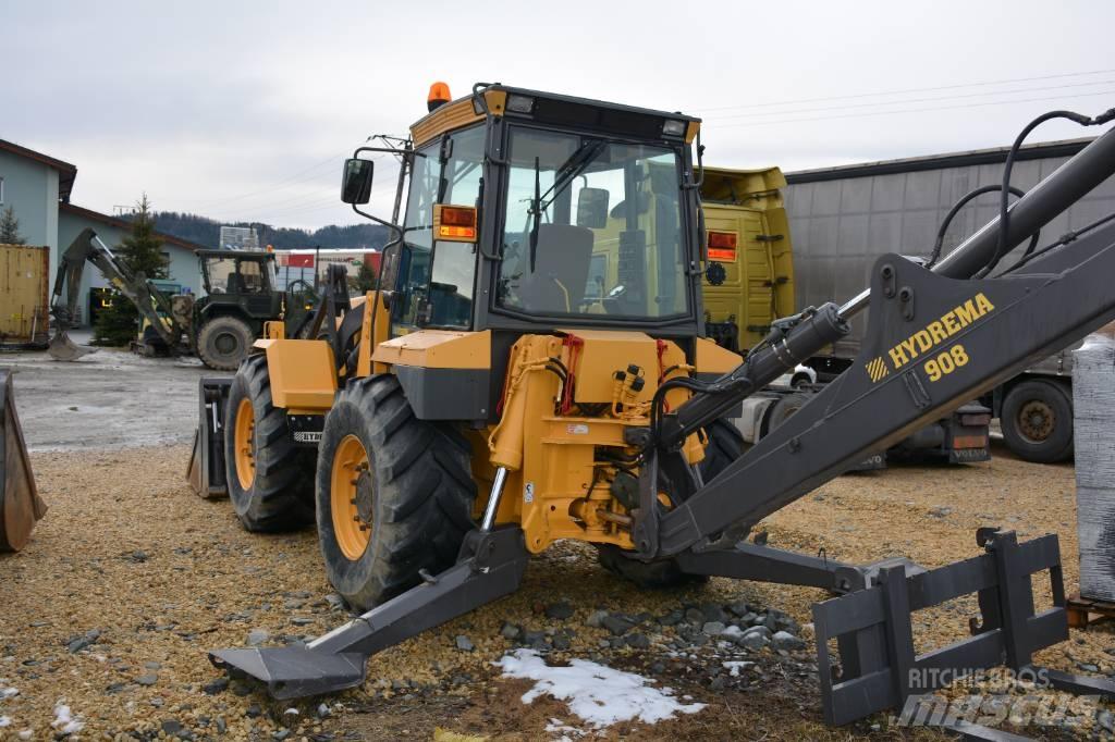 Hydrema 908 Εκσκαφείς Φορτωτές τύπου JCB