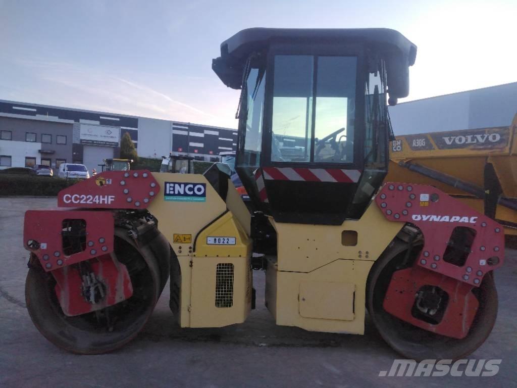 Dynapac CC 224 HF Οδοστρωτήρες διπλού κυλίνδρου