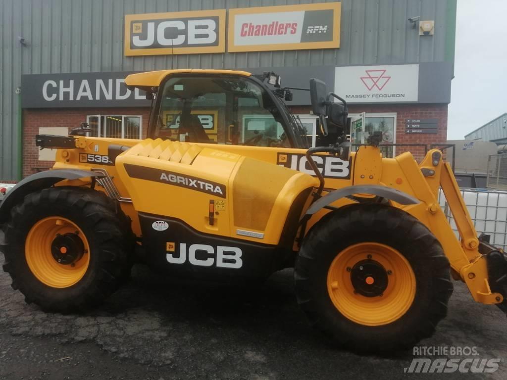 JCB 538-60 Συστήματα τηλεχειρισμού για τη γεωργία